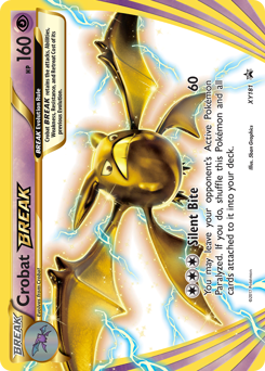 Crobat BREAK #XY181 XY Black Star Promos