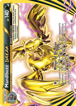 Mandibuzz BREAK #XY182 XY Black Star Promos