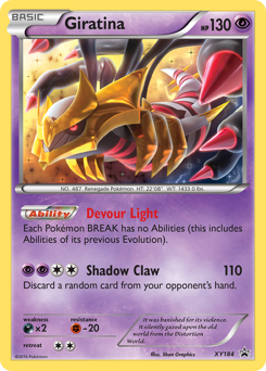 Giratina #XY184 XY Black Star Promos