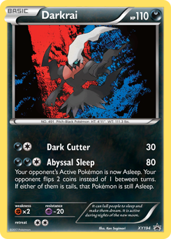 Darkrai #XY194 XY Black Star Promos