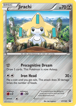 Jirachi #XY195 XY Black Star Promos