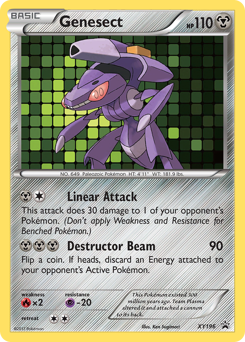 Genesect #XY196 XY Black Star Promos