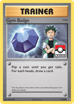 Gym Badge #XY203 XY Black Star Promos