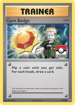 Gym Badge #XY205 XY Black Star Promos
