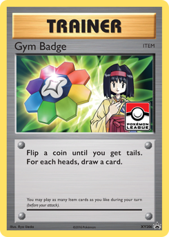 Gym Badge #XY206 XY Black Star Promos