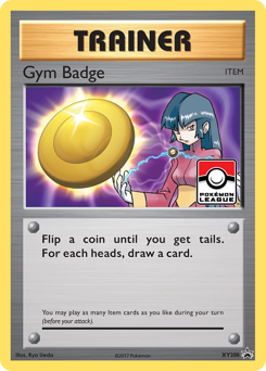 Gym Badge #XY208 XY Black Star Promos