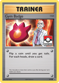 Gym Badge #XY209 XY Black Star Promos