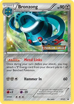 Bronzong #XY21 XY Black Star Promos