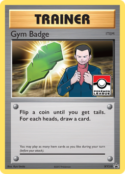 Gym Badge #XY210 XY Black Star Promos