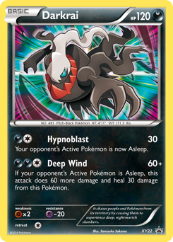 Darkrai #XY22 XY Black Star Promos