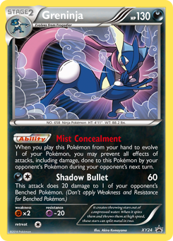 Greninja #XY24 XY Black Star Promos