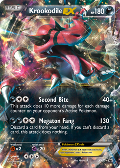 Krookodile-EX #XY25 XY Black Star Promos