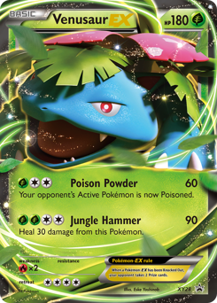 Venusaur-EX #XY28 XY Black Star Promos