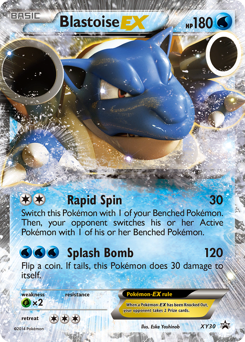 Blastoise-EX #XY30 XY Black Star Promos