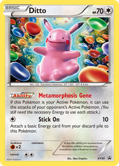 Ditto #XY40 XY Black Star Promos
