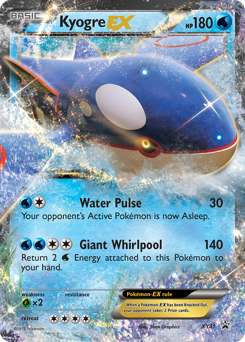 Kyogre-EX #XY41 XY Black Star Promos