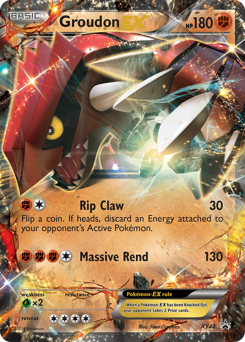 Groudon-EX #XY42 XY Black Star Promos