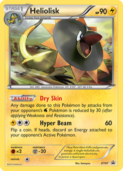 Heliolisk #XY47 XY Black Star Promos