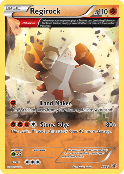 Regirock #XY49 XY Black Star Promos