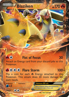 Blaziken-EX #XY54 XY Black Star Promos
