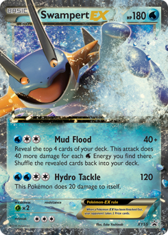 Swampert-EX #XY55 XY Black Star Promos