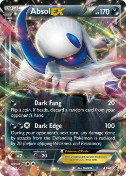 Absol-EX #XY62 XY Black Star Promos