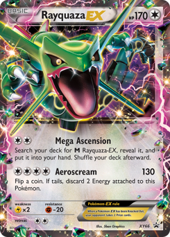 Rayquaza-EX #XY66 XY Black Star Promos