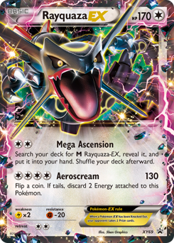 Rayquaza-EX #XY69 XY Black Star Promos