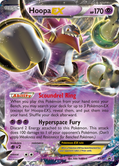 Hoopa-EX #XY71 XY Black Star Promos