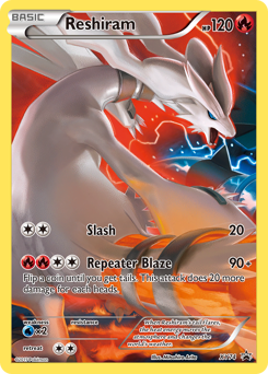 Reshiram #XY74 XY Black Star Promos