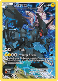 Zekrom #XY76 XY Black Star Promos