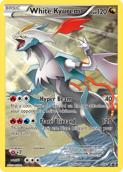 White Kyurem #XY81 XY Black Star Promos