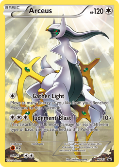 Arceus #XY83 XY Black Star Promos