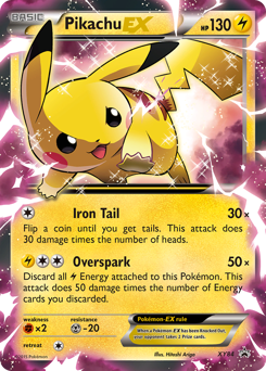 Pikachu-EX #XY84 XY Black Star Promos