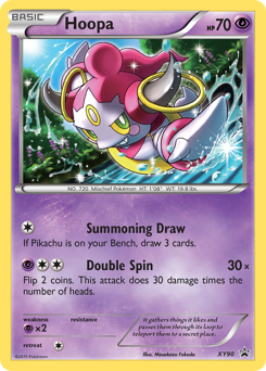 Hoopa #XY90 XY Black Star Promos