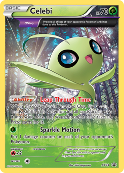 Celebi #XY93 XY Black Star Promos