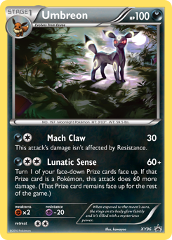 Umbreon #XY96 XY Black Star Promos