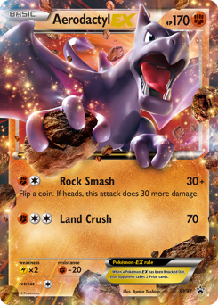 Aerodactyl-EX #XY97 XY Black Star Promos