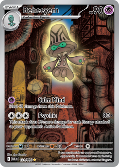 Beheeyem #121 Black Bolt