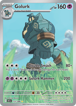 Golurk #123 Black Bolt