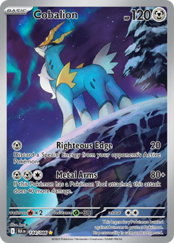 Cobalion #144 Black Bolt