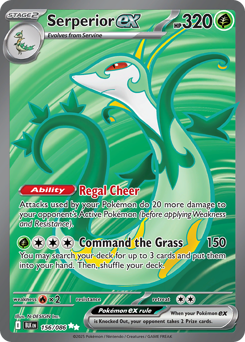 Serperior ex #156 Black Bolt