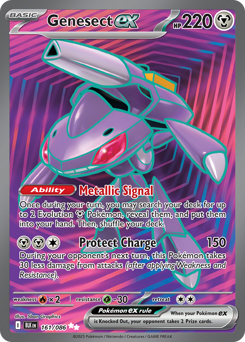 Genesect ex #161 Black Bolt