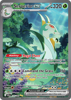 Serperior ex #164 Black Bolt