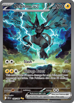 Zekrom ex #166 Black Bolt