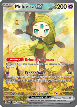 Meloetta ex #167 Black Bolt