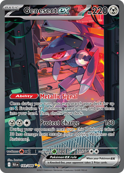 Genesect ex #169 Black Bolt