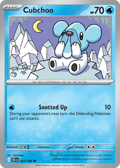 Cubchoo #25 Black Bolt