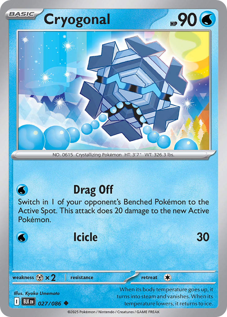 Cryogonal #27 Black Bolt