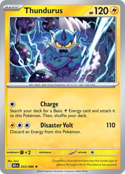 Thundurus #33 Black Bolt